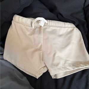 Kids Tan Shorts with Drawstring